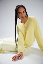 Load image into Gallery viewer, BRUSHED CHELSEA CARDIGAN | PINA COLADA