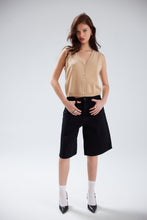 Load image into Gallery viewer, JADA BUTTON UP TANK | BISCOTTI