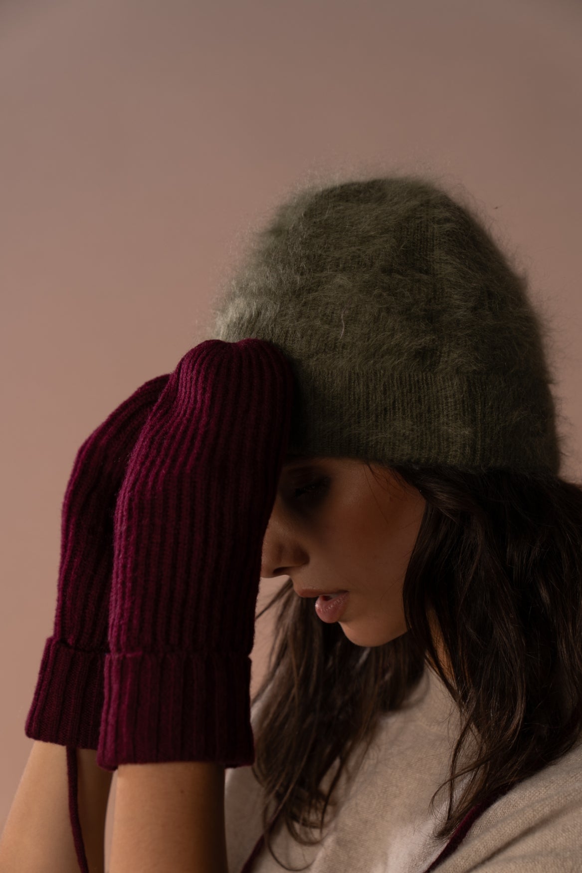 ESKIMO CHILL MITTS | BURGUNDY
