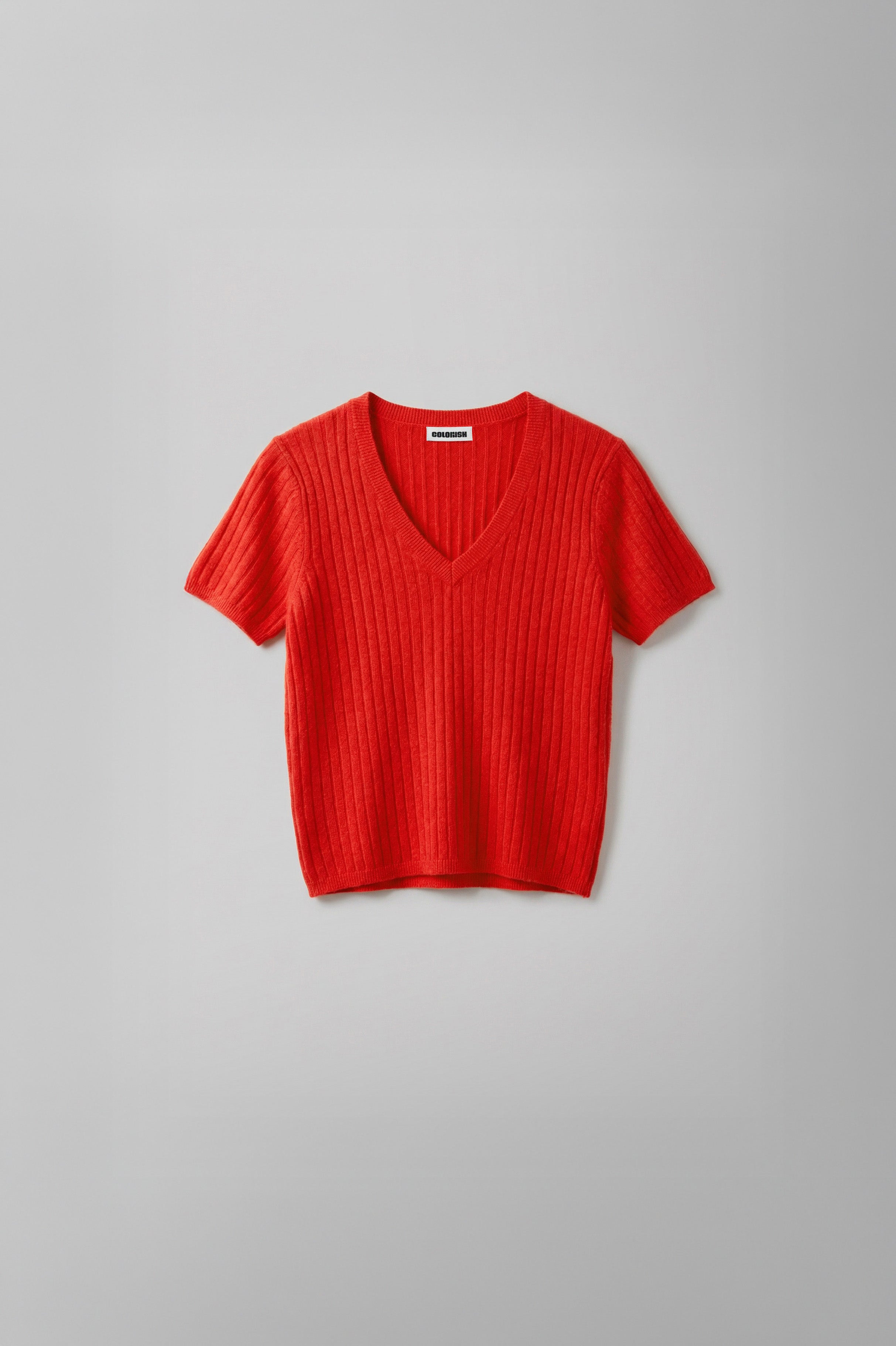 CCN BAREFOOT DRIFT RIB V TEE NEW STYLE | POPPY