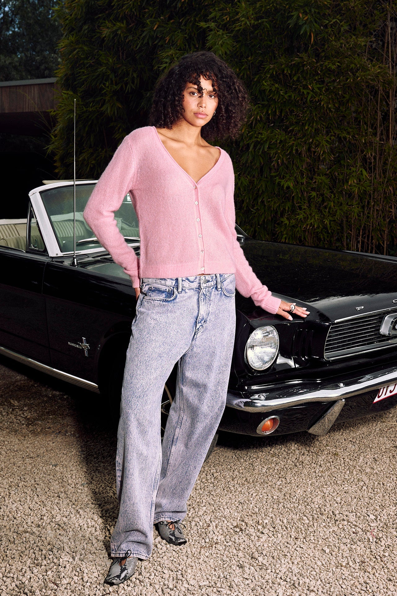 AMARA HONOLULU BAY CARDI | TEA ROSE