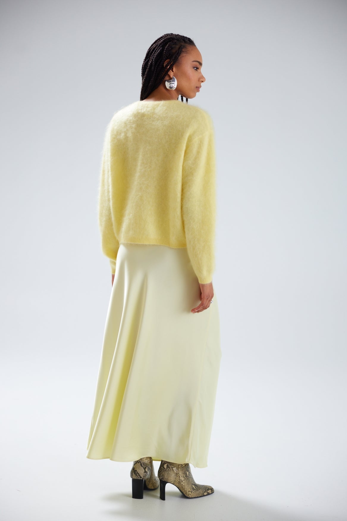 BRUSHED CHELSEA CARDIGAN | PINA COLADA