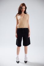 Load image into Gallery viewer, JADA BUTTON UP TANK | BISCOTTI
